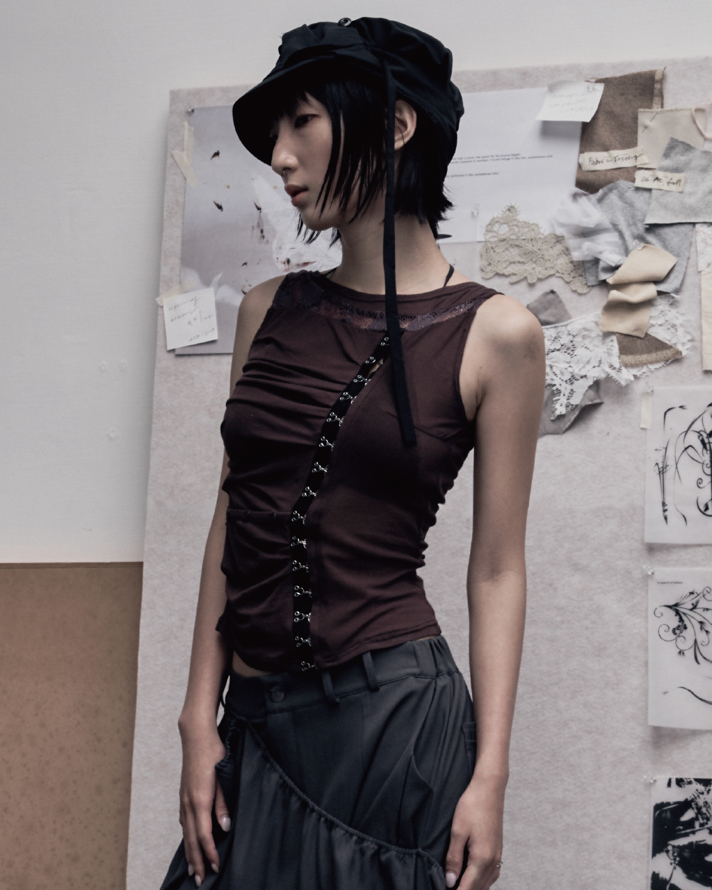 26Pre-Fall 014 Vest - In thrall to... (Mauve)