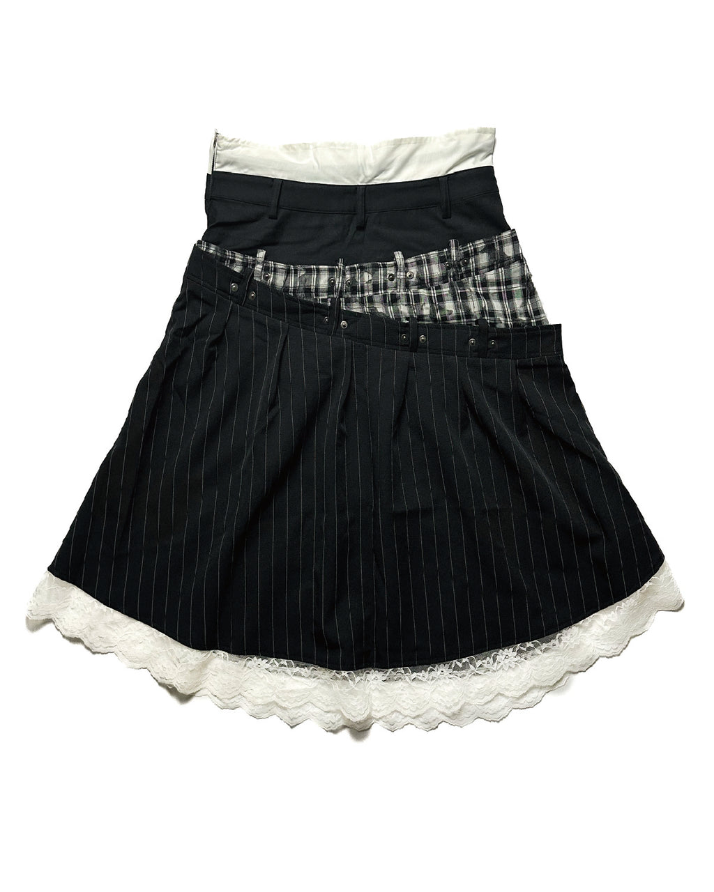 004 SKIRT - FRAYED BANQUET
