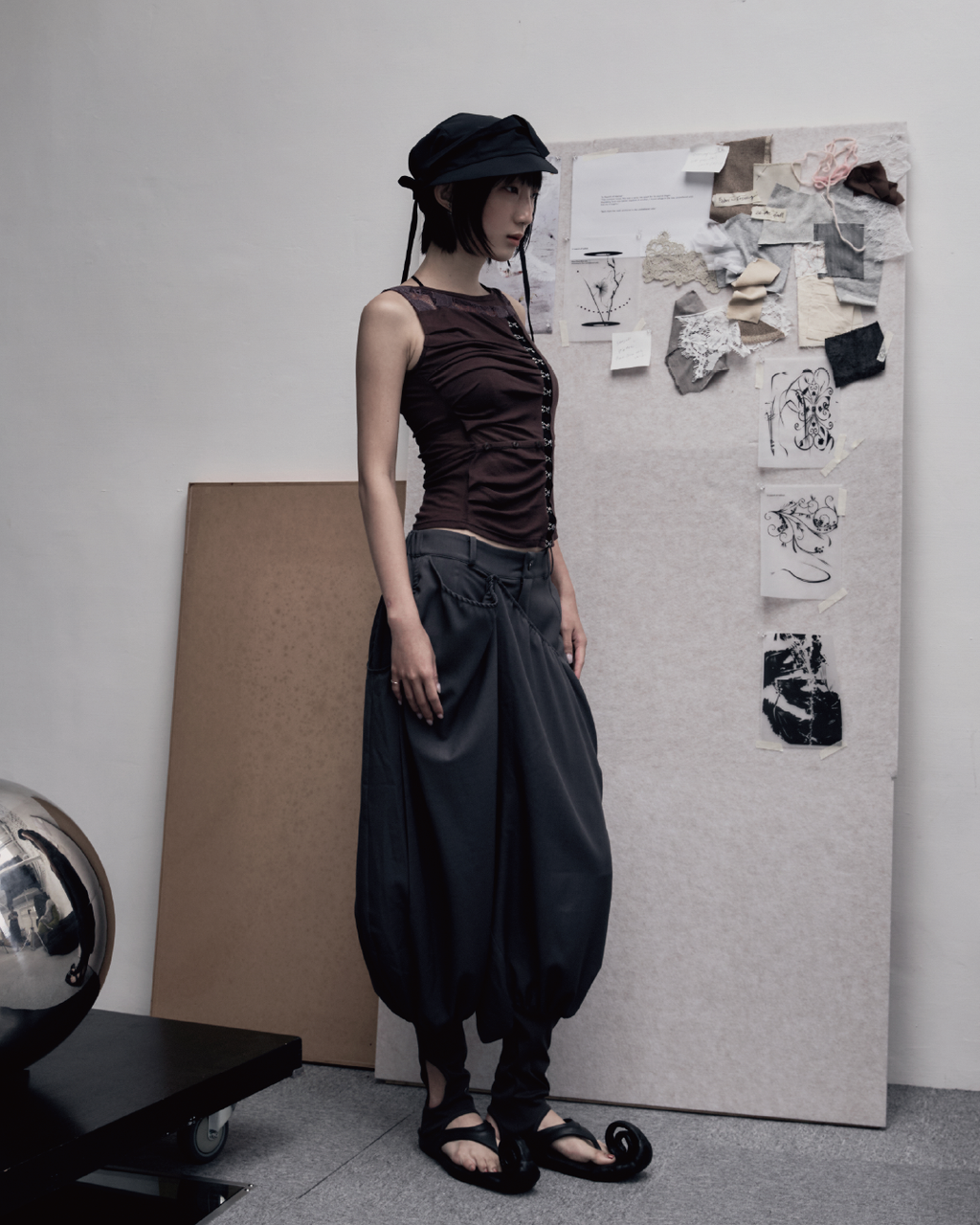 26Pre-Fall 014 Vest - In thrall to... (Mauve)