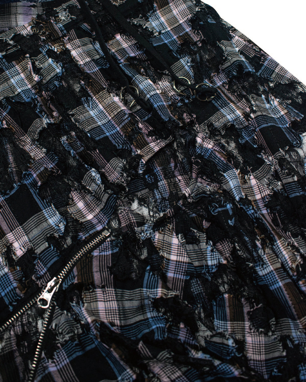 25SS-004 SKIRT - FRAYED BANQUET