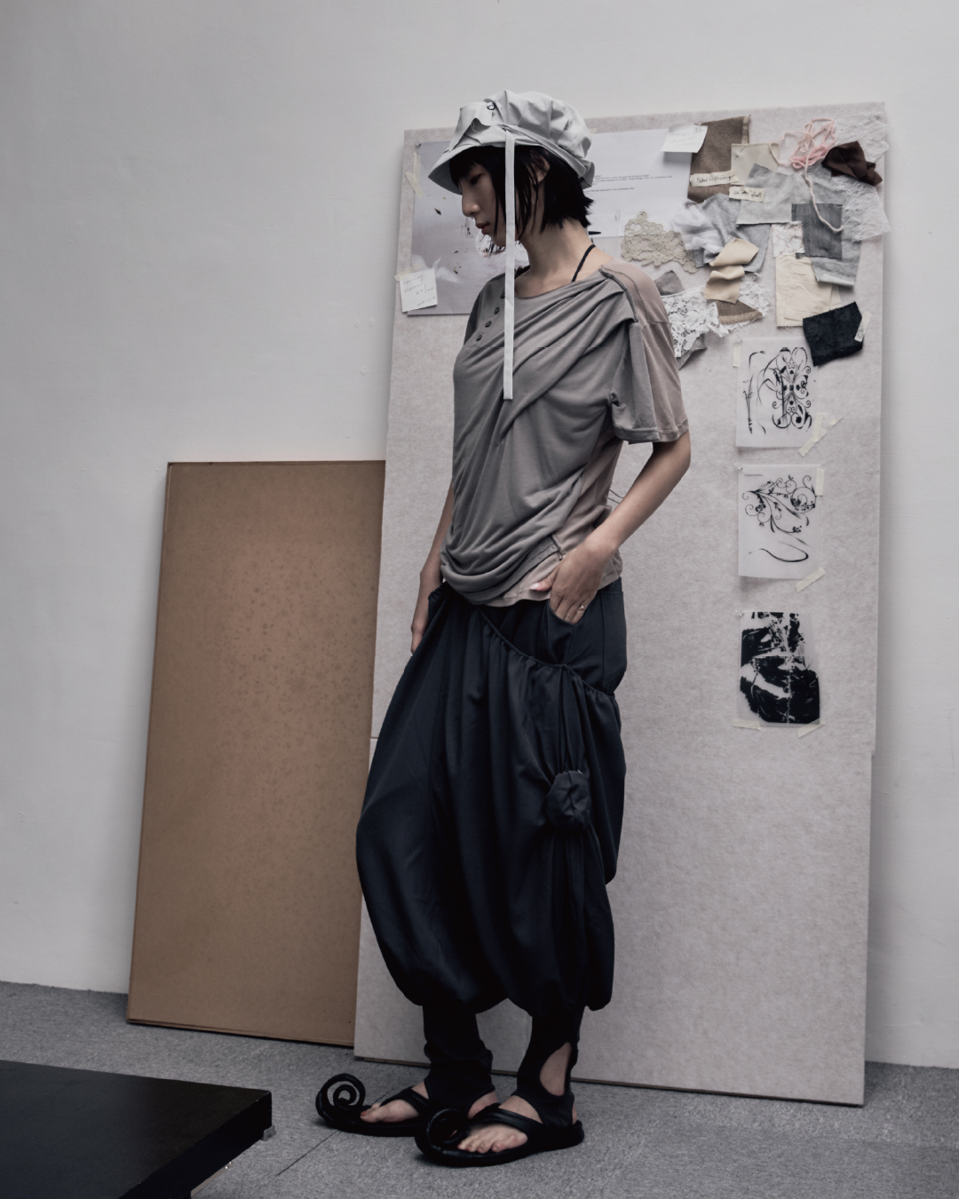 26Pre-Fall 012 Shirt - Shrouded (Dusty gray)