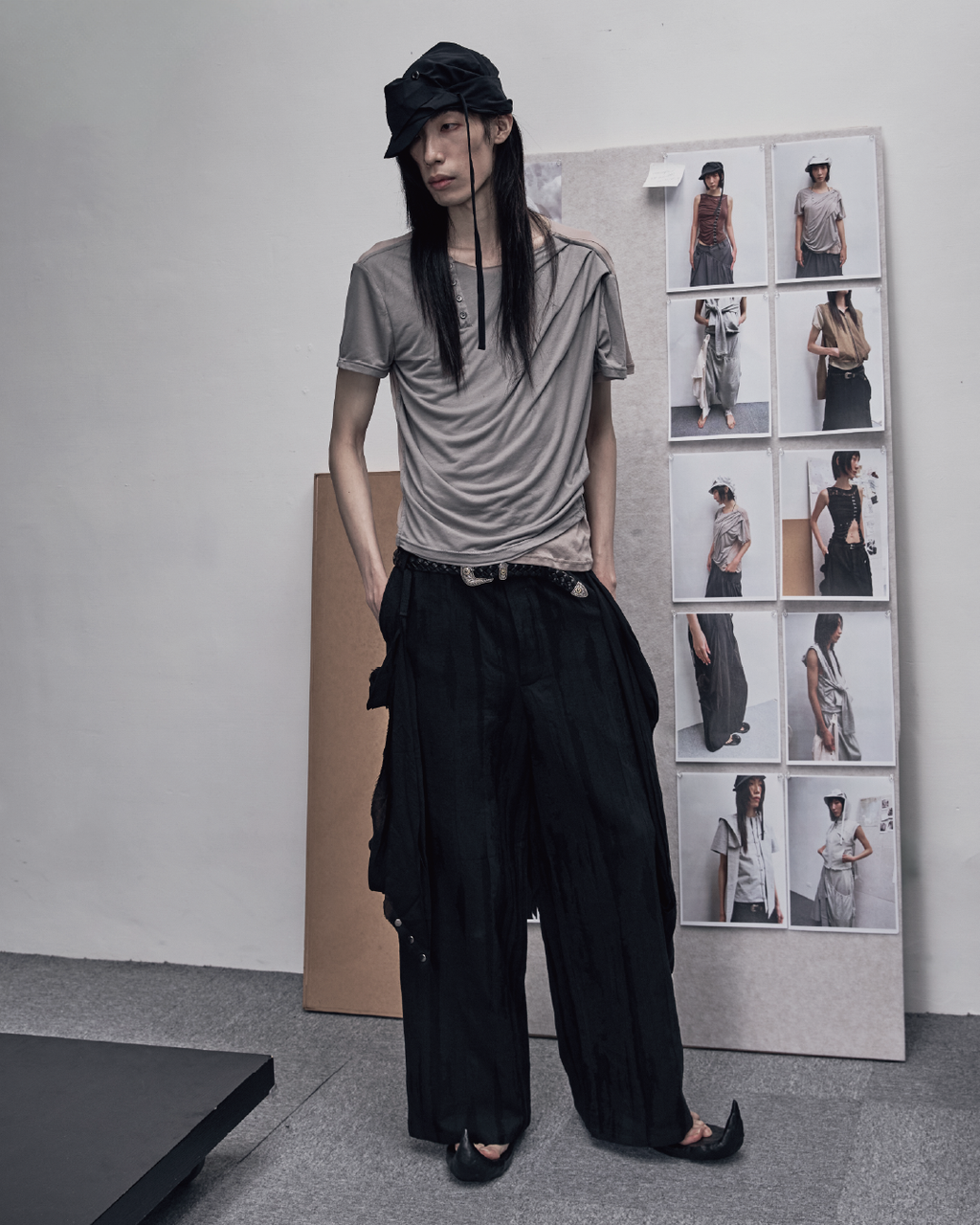 26Pre-Fall 012 Shirt - Shrouded (Dusty gray)