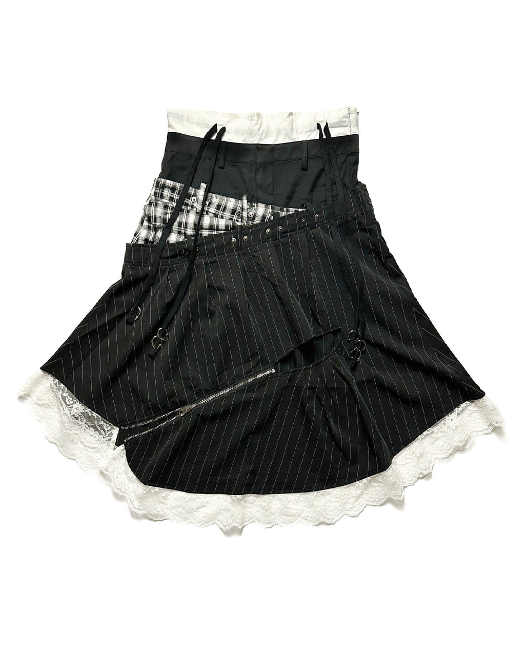 004 SKIRT - FRAYED BANQUET