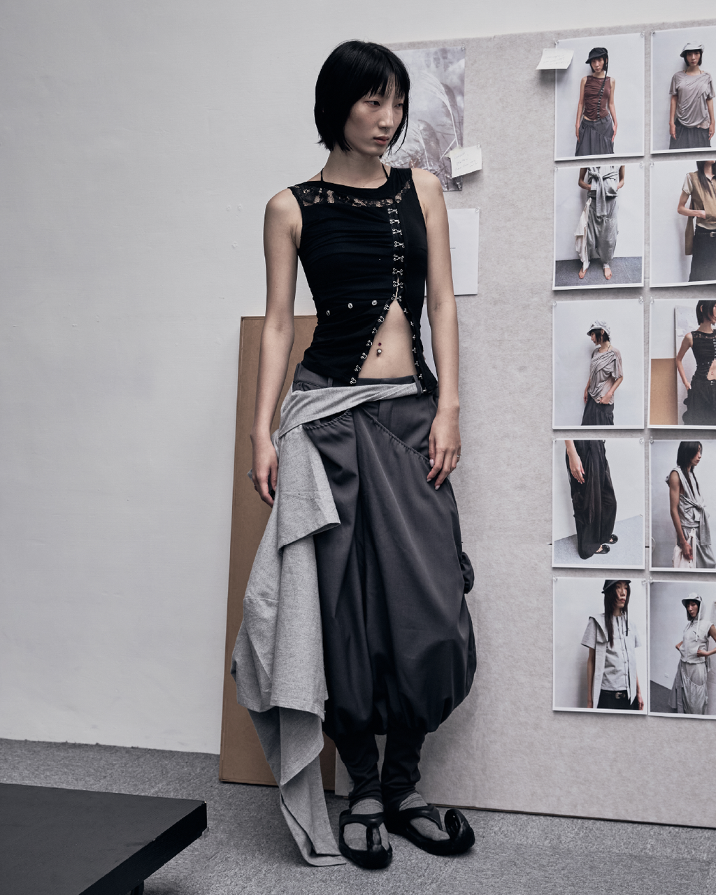26Pre-Fall 015 Pants - Frontier (Iron Gray)