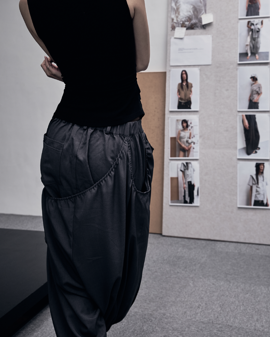 26Pre-Fall 015 Pants - Frontier (Iron Gray)