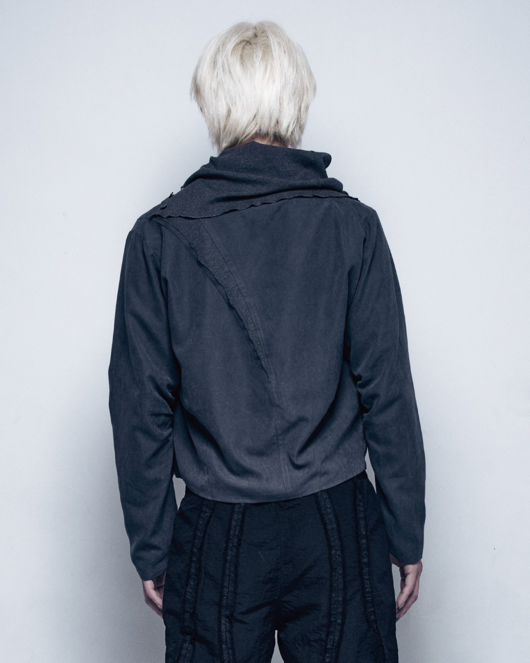 25AW-005 JACKET - Silent twin (Stone blue)