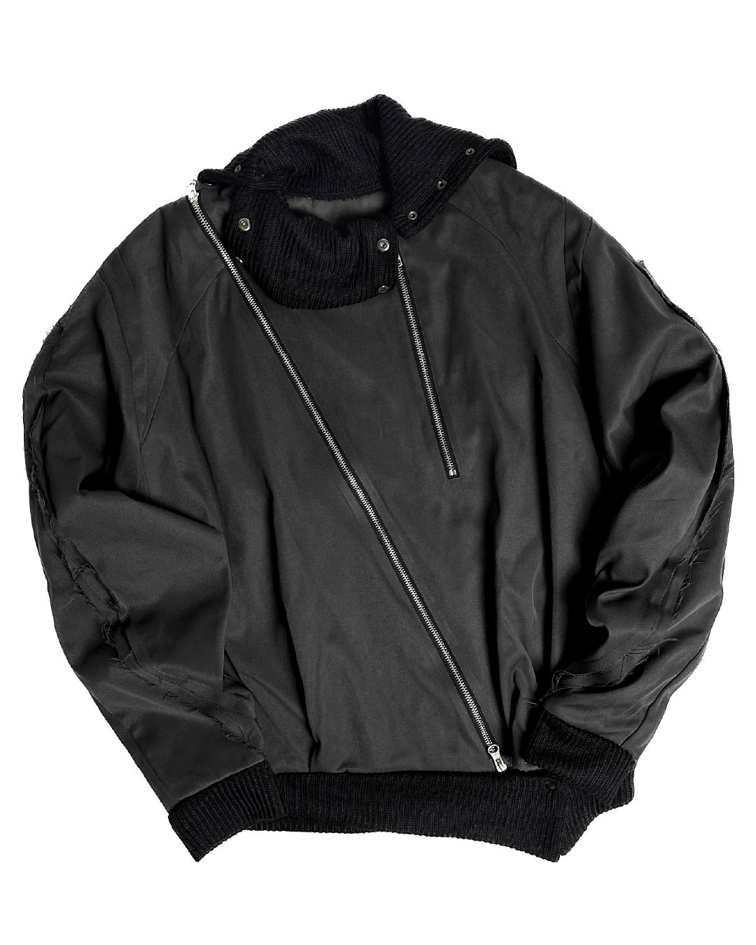 25AW-006 JACKET - step into another (Black)