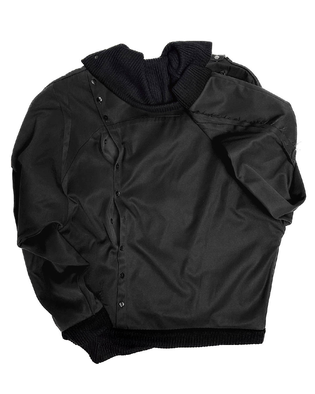 25AW-006 JACKET - step into another (Black)