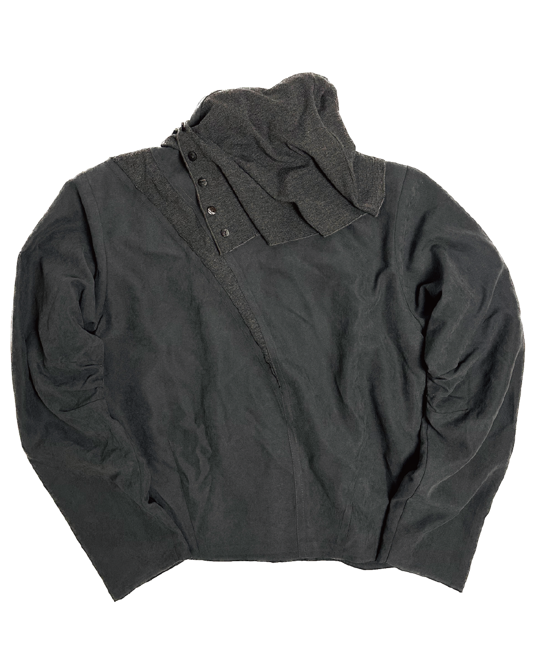 25AW-005 JACKET - Silent twin (Stone blue)