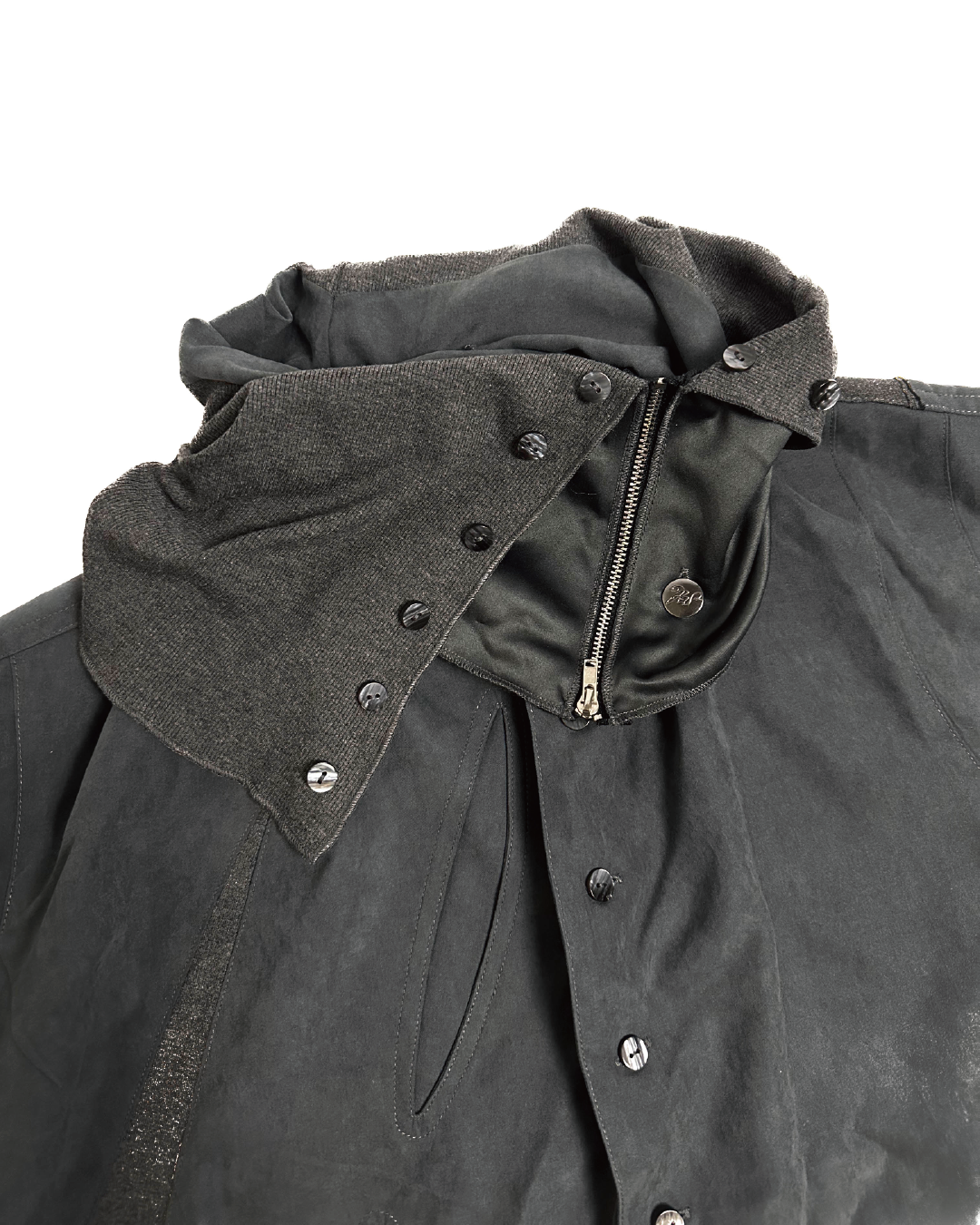 25AW-005 JACKET - Silent twin (Stone blue)