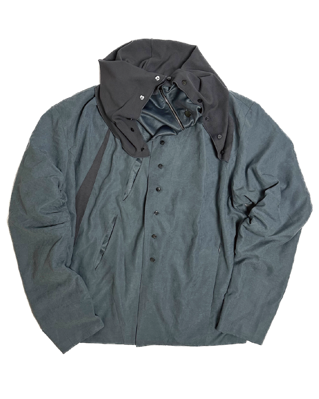 25AW-005 JACKET - Silent twin (Cerulean blue)