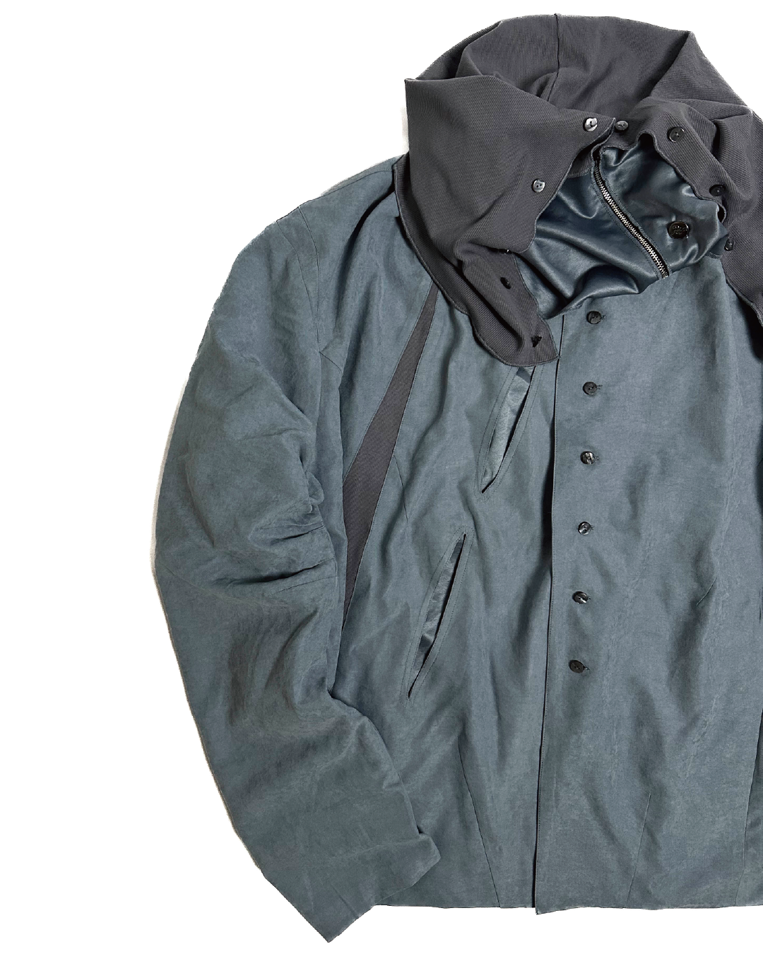25AW-005 JACKET - Silent twin (Cerulean blue)