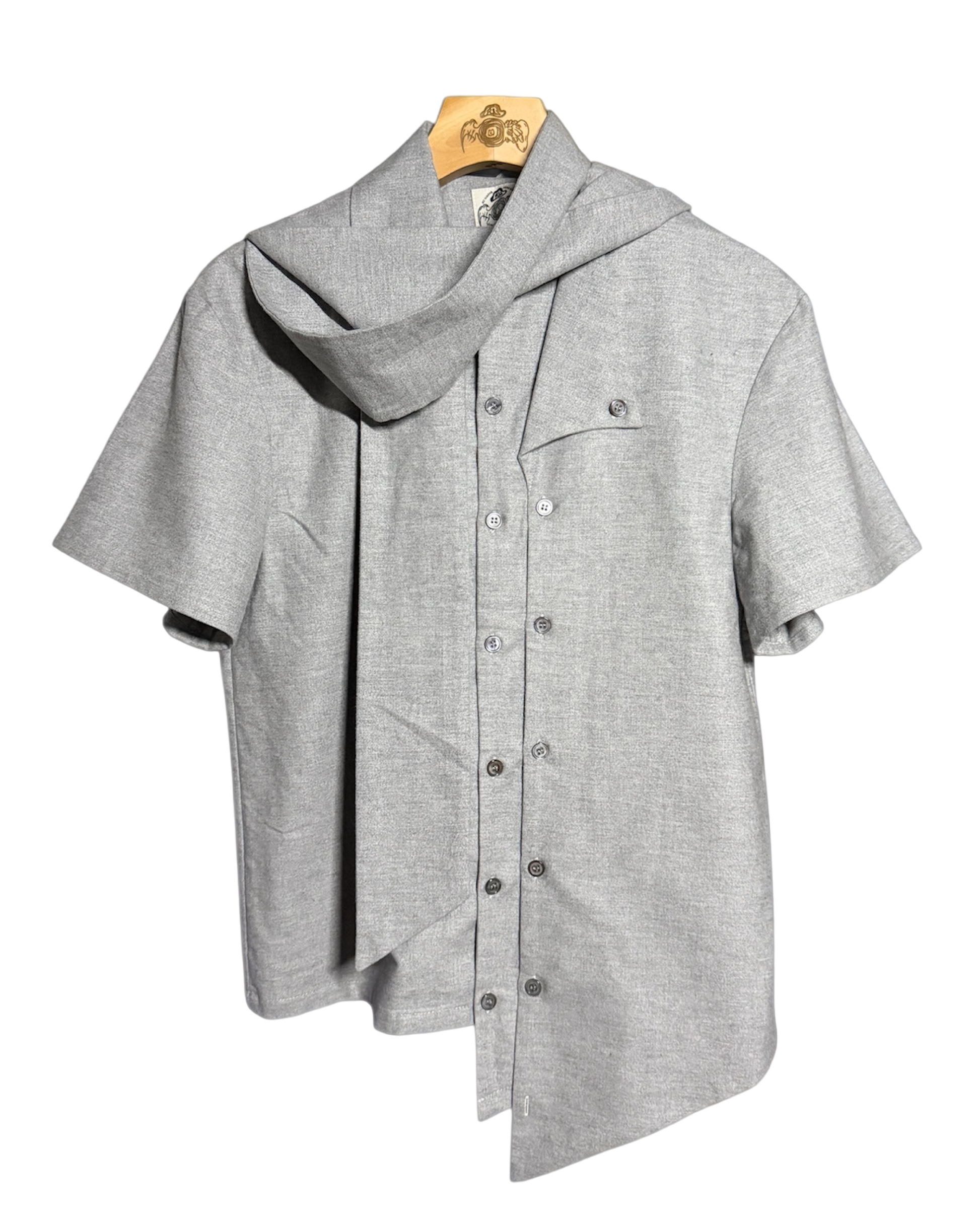 26Pre-Fall 013 Shirt - Velied (Gray)