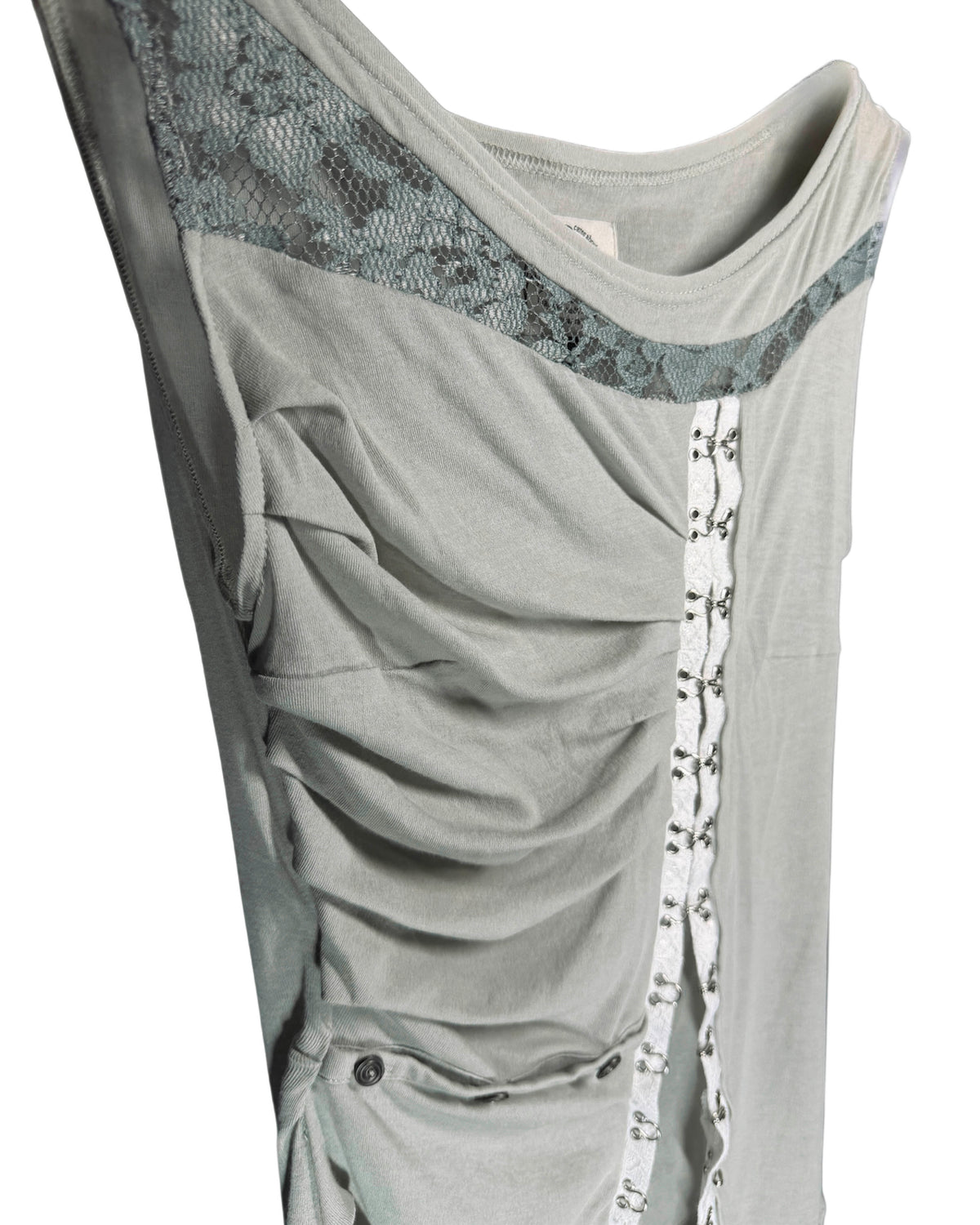 26Pre-Fall 014 Vest - In thrall to... (Sage green)