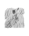 26AW 018 T-Shirt - Through the window (White)
