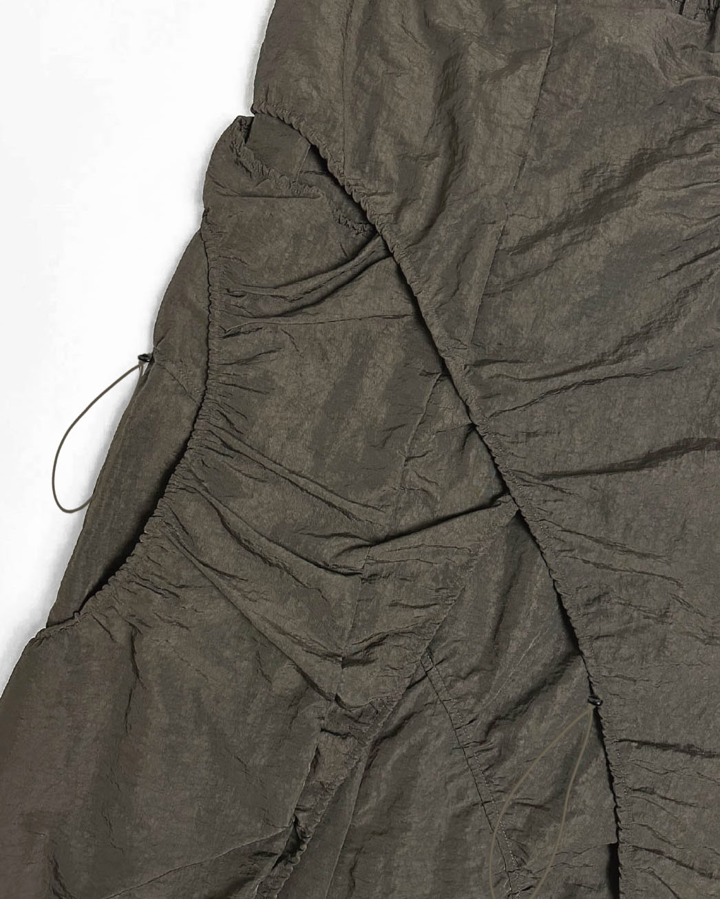 25AW-010 SKIRT - Spiral (Olive green)