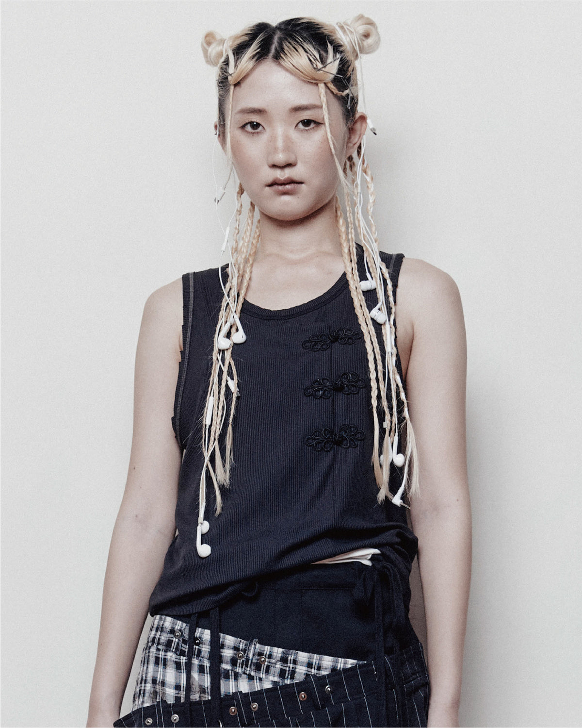 25SS-001 TANK TOP - TANGLED FINESSE