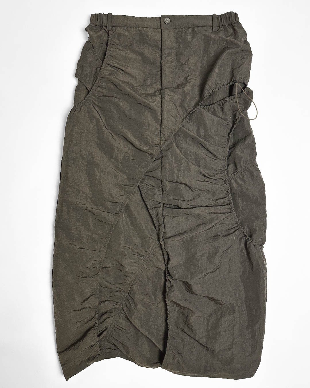 25AW-010 SKIRT - Spiral (Olive green)