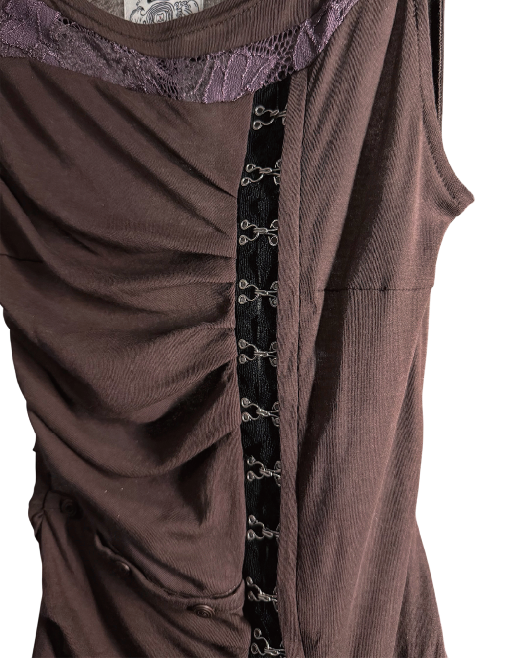 26Pre-Fall 014 Vest - In thrall to... (Mauve)