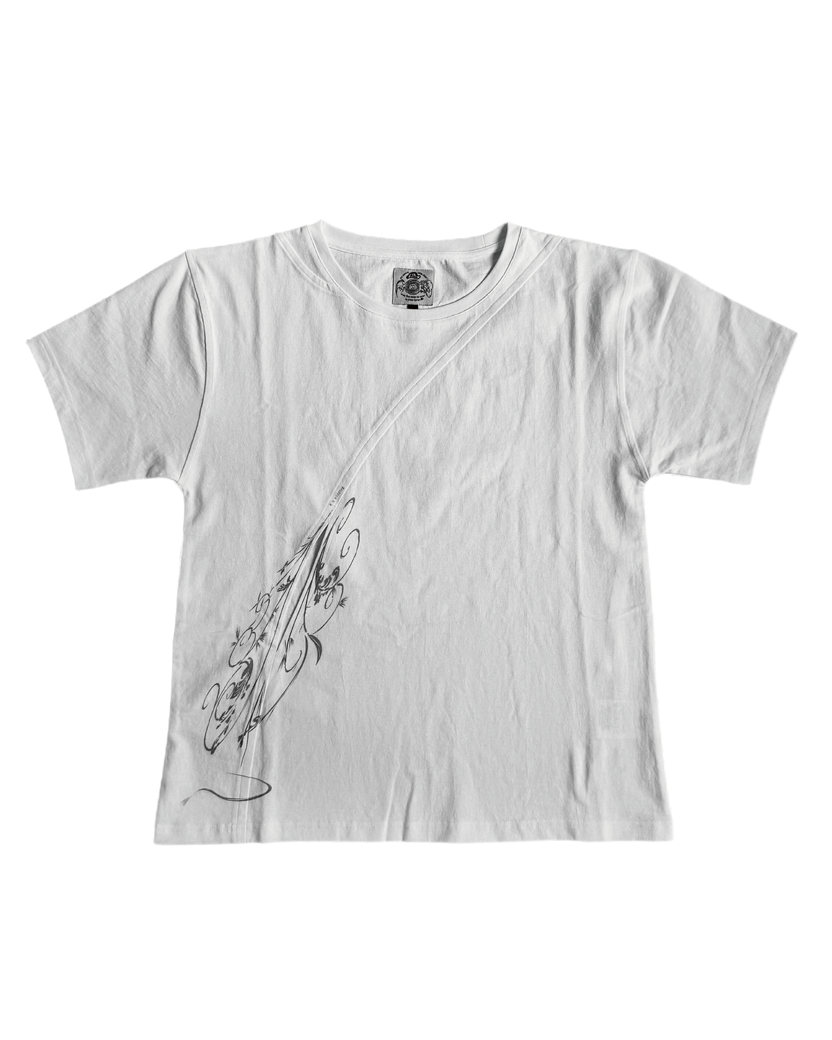 26AW 018 T-Shirt - Through the window (White)