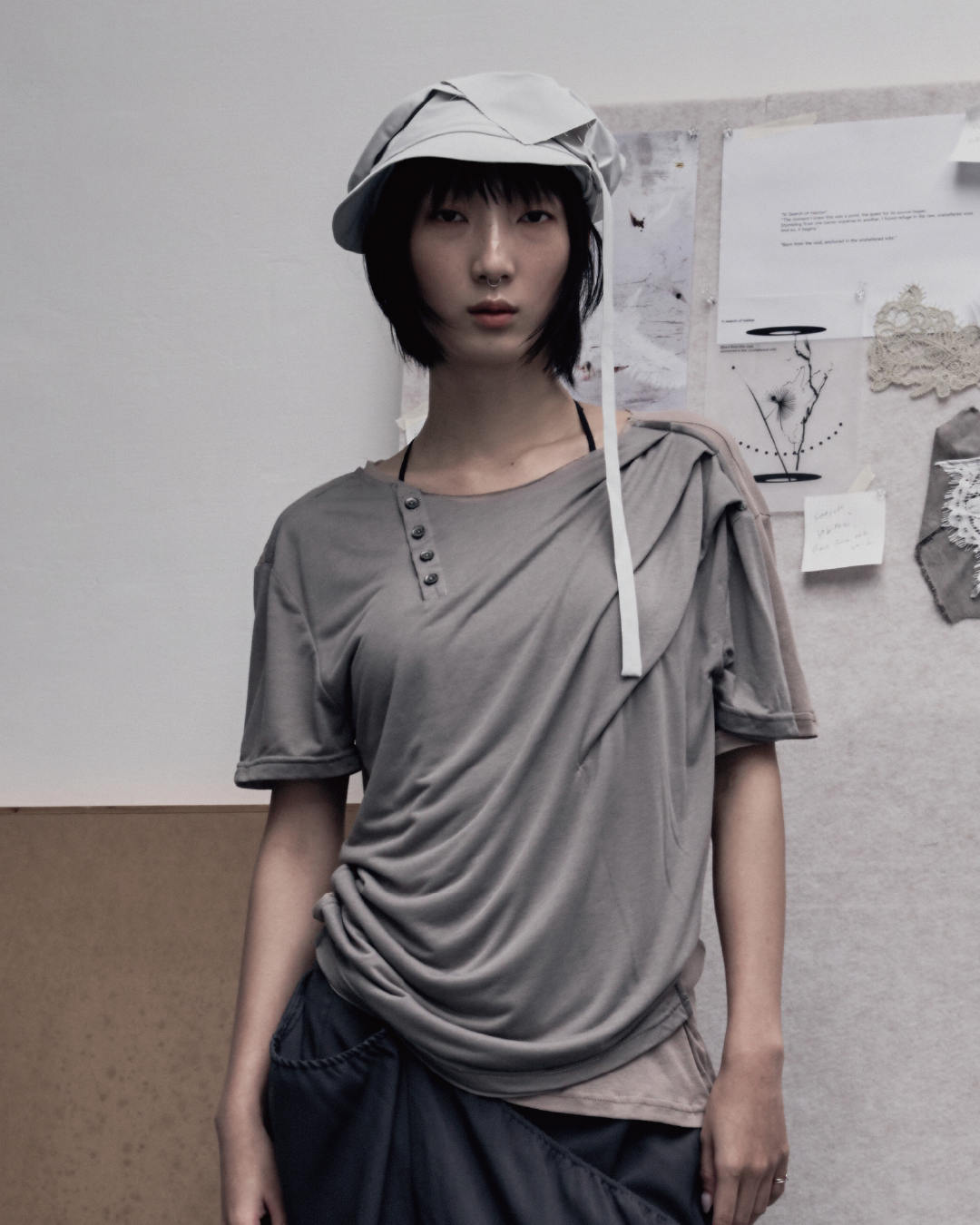 26Pre-Fall 012 Shirt - Shrouded (Dusty gray)