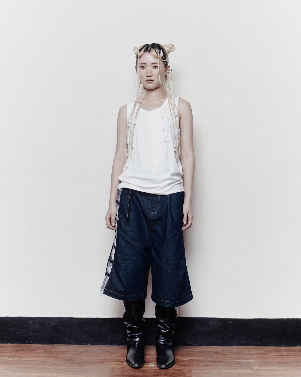 25SS-001 TANK TOP - TANGLED FINESSE